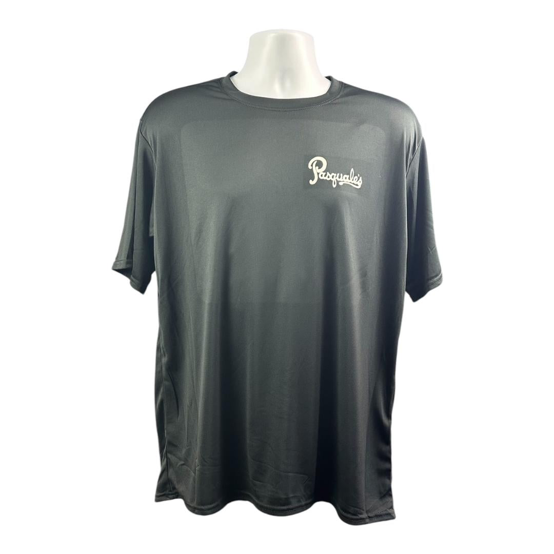 Pasquale's Black Activewear T-Shirt